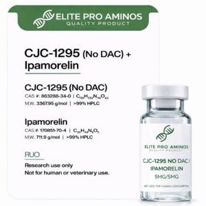 CJC-1295 NO DAC, IPAMORALIN<br><span style="color:#000000;">5MG / 5MG</span>